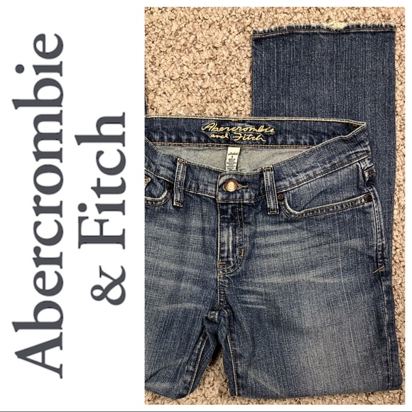 Abercrombie & Fitch Denim - ABERCROMBIE & FITCH SIZE 2 STRETCH CROP JEANS